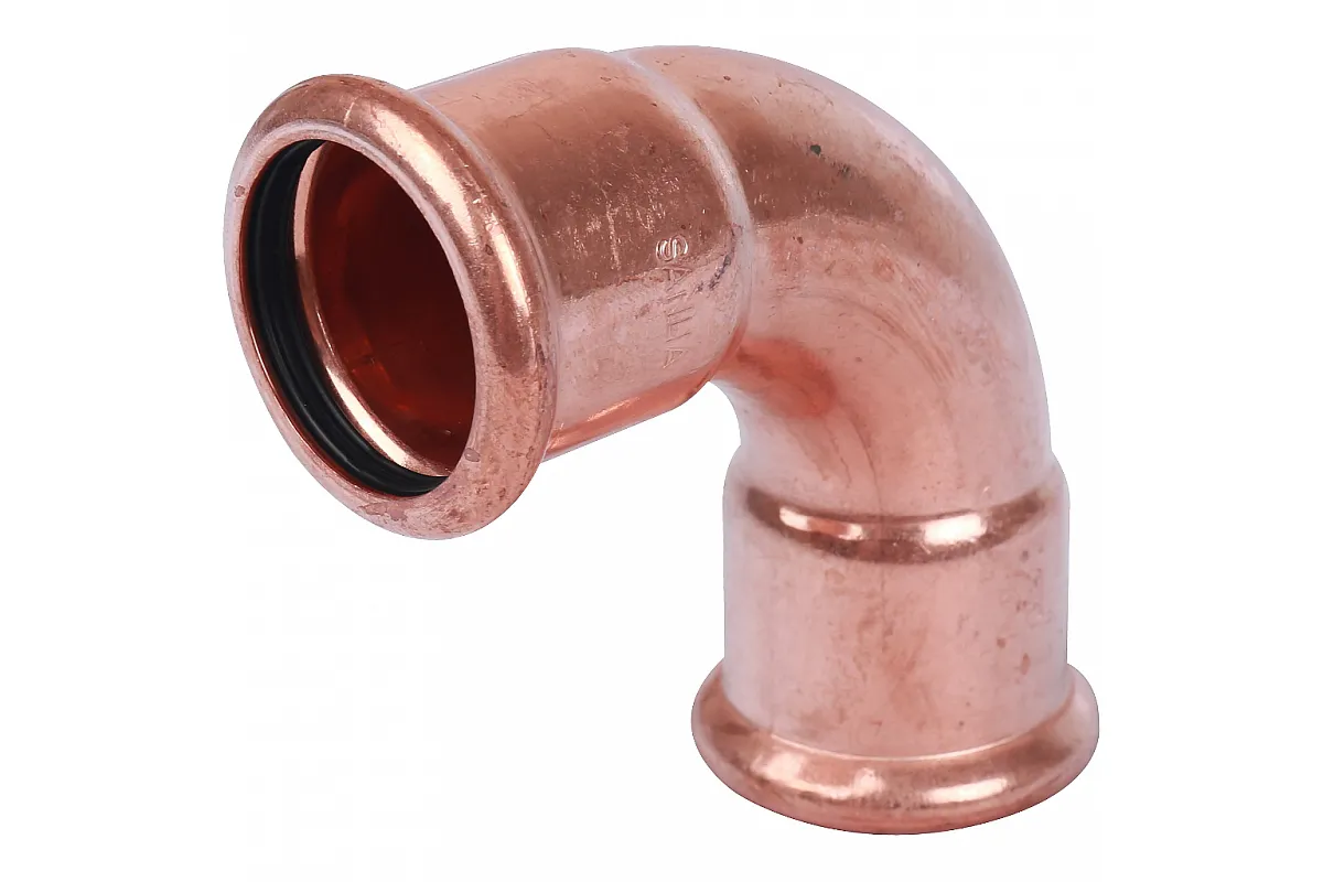 Отвод медный  90 град 92 мм